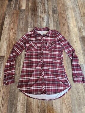 Vanity Buttery Soft Plaid Button Down